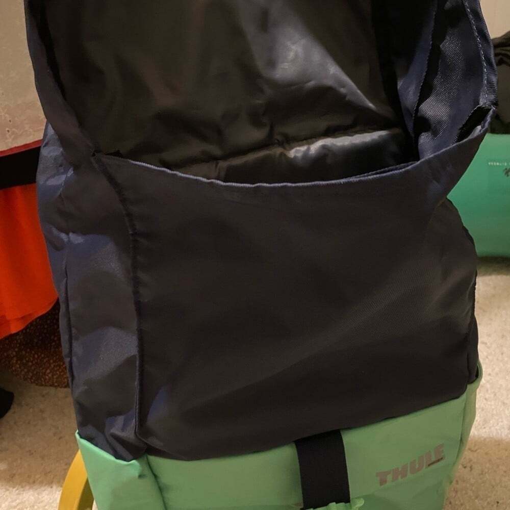 New Thule Black and Mint Backpack - Picture 2 of 3